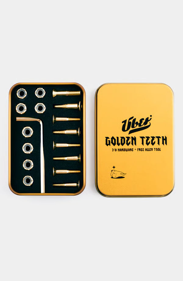 7/8 mounting set - Allen key, Golden Teeth - ÜBER