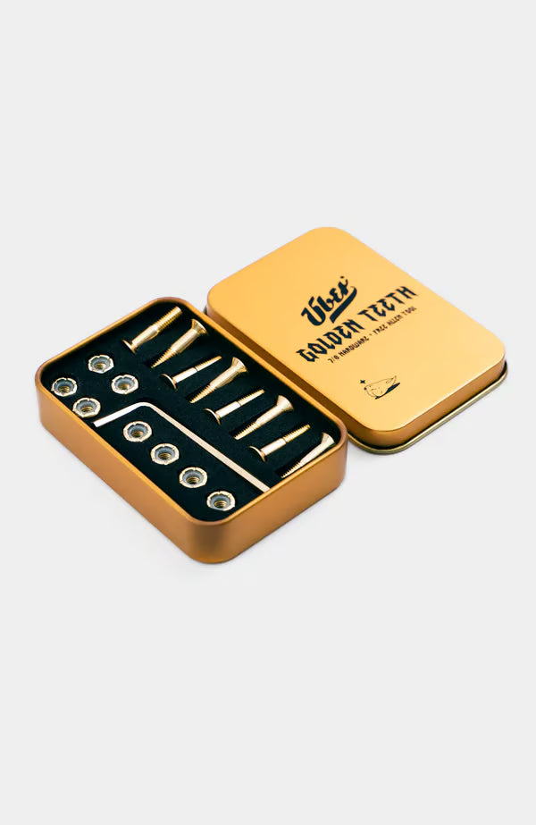 7/8 mounting set - Allen key, Golden Teeth - ÜBER