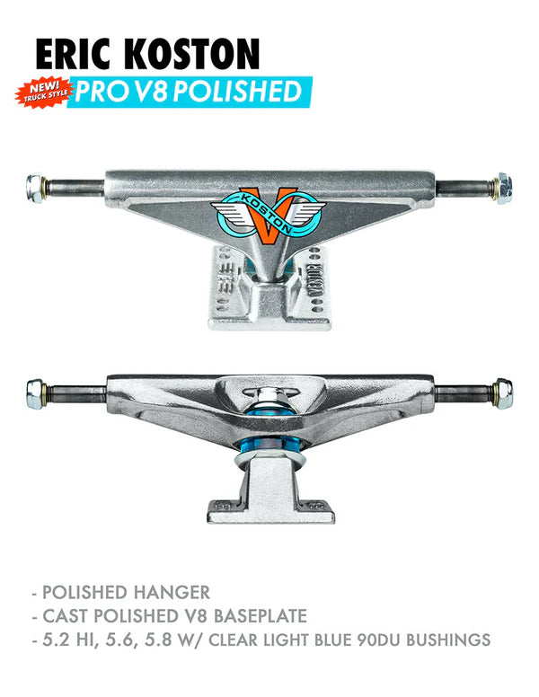 Venture Trucks - Koston V8 Polished 5.6 high