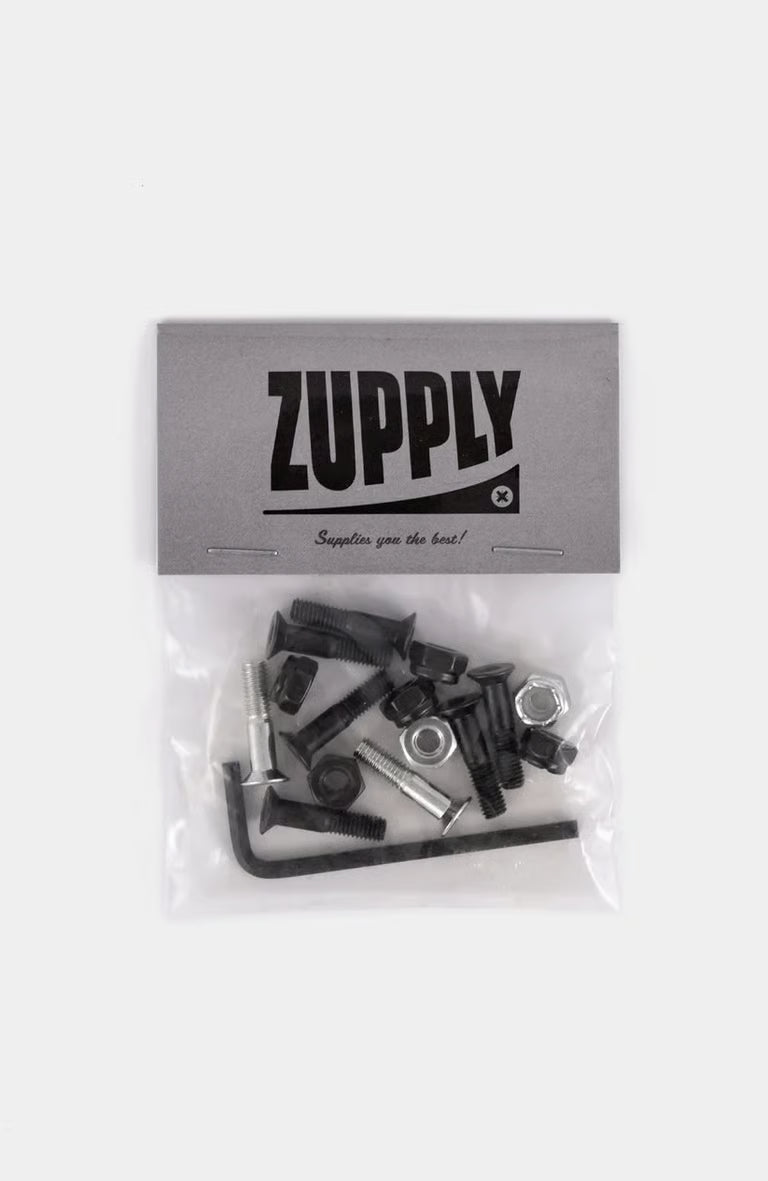 Zupply 7/8" mounting set - Allen key, black/silver