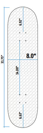 Kingply 1st Ever Logo deck 8.0